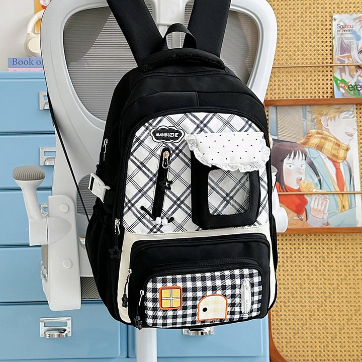 Cute Animal Print School Backpack Kalsten