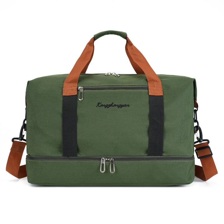 Versatile Multi-Compartment Travel Duffel Bag