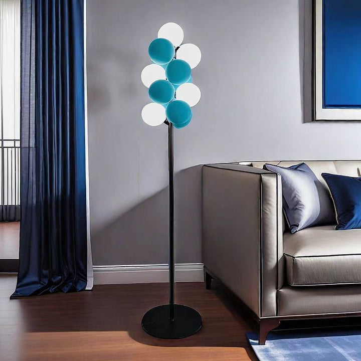 Modern Geometric Ball Floor Lamp