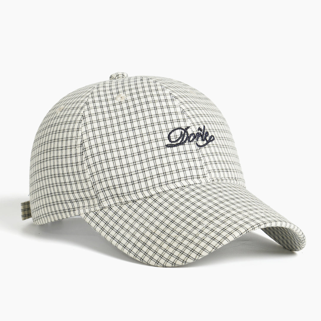 Women's Sporty Checkered Cap Kalsten