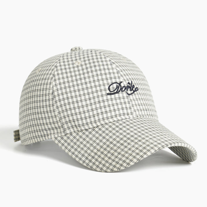 Women's Sporty Checkered Cap Kalsten