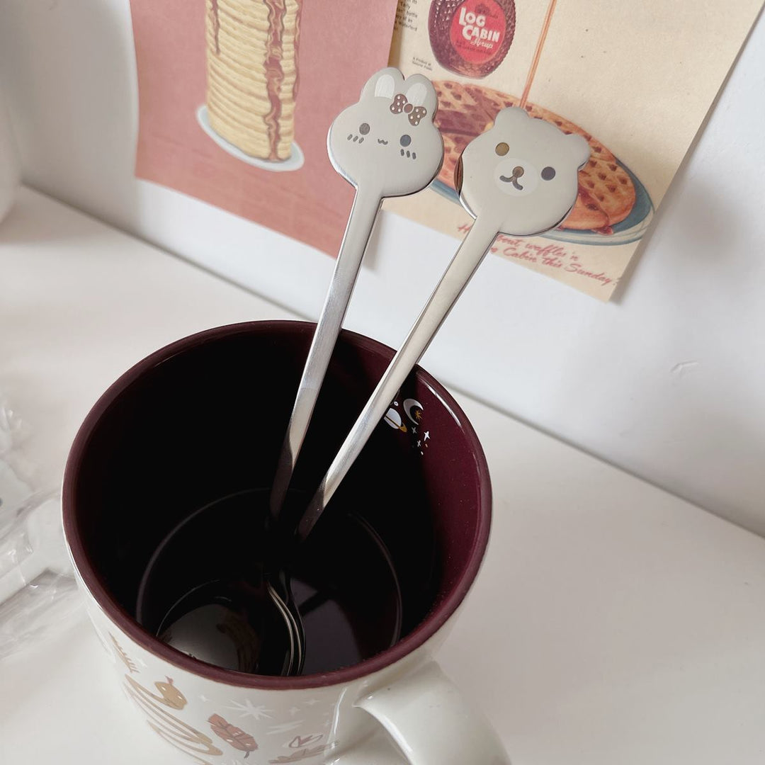 Playful teaspoons with animal motifs Kalsten