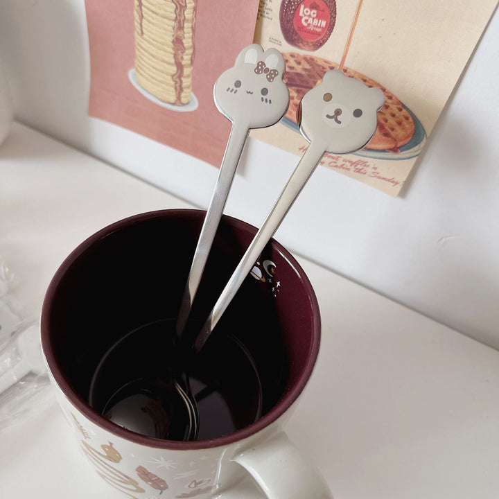 Playful teaspoons with animal motifs Kalsten