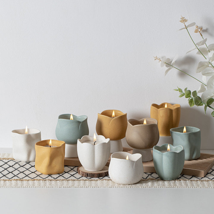 Rustic Ceramic Planter Kalsten