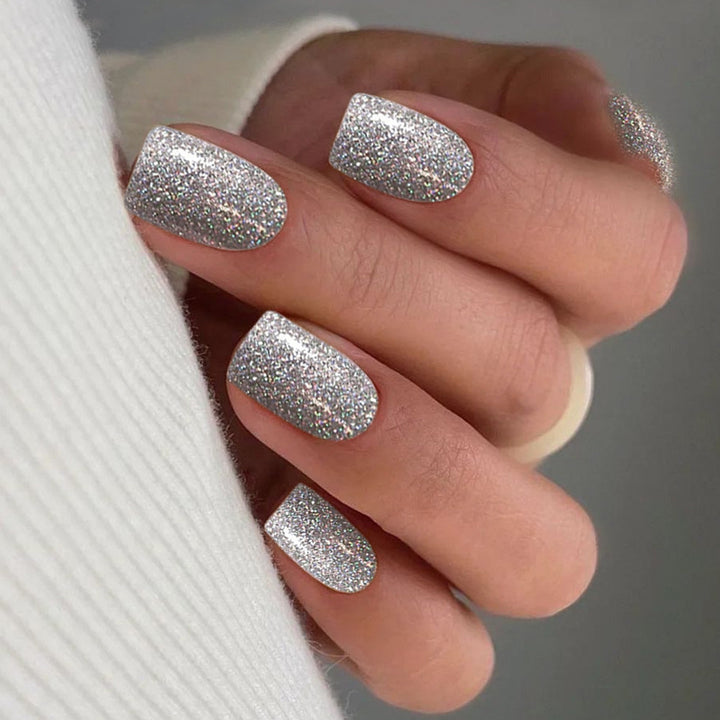 Sparkling Glitter Press-On Nails Kalsten