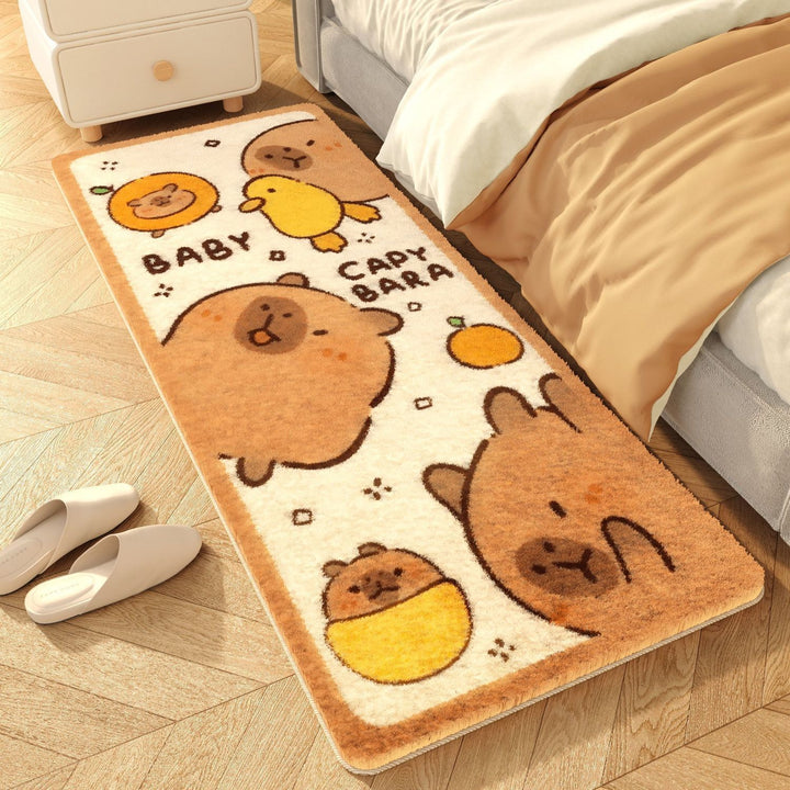 Cartoon Theme Plush Floor Mat