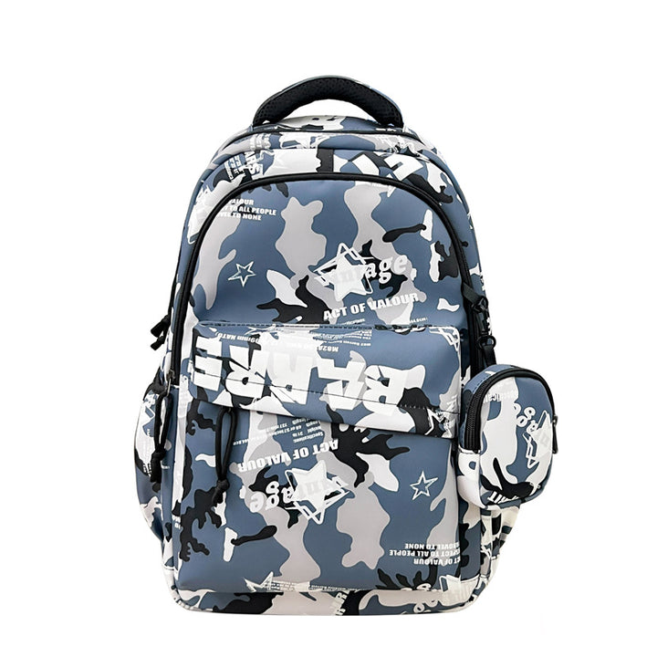 Durable Camouflage Print Backpack Kalsten