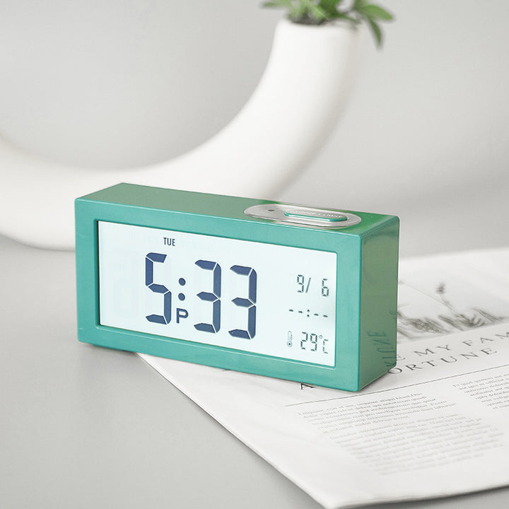 Digital Alarm Clock with Large Contrasting LED Display and Temperature Display Kalsten