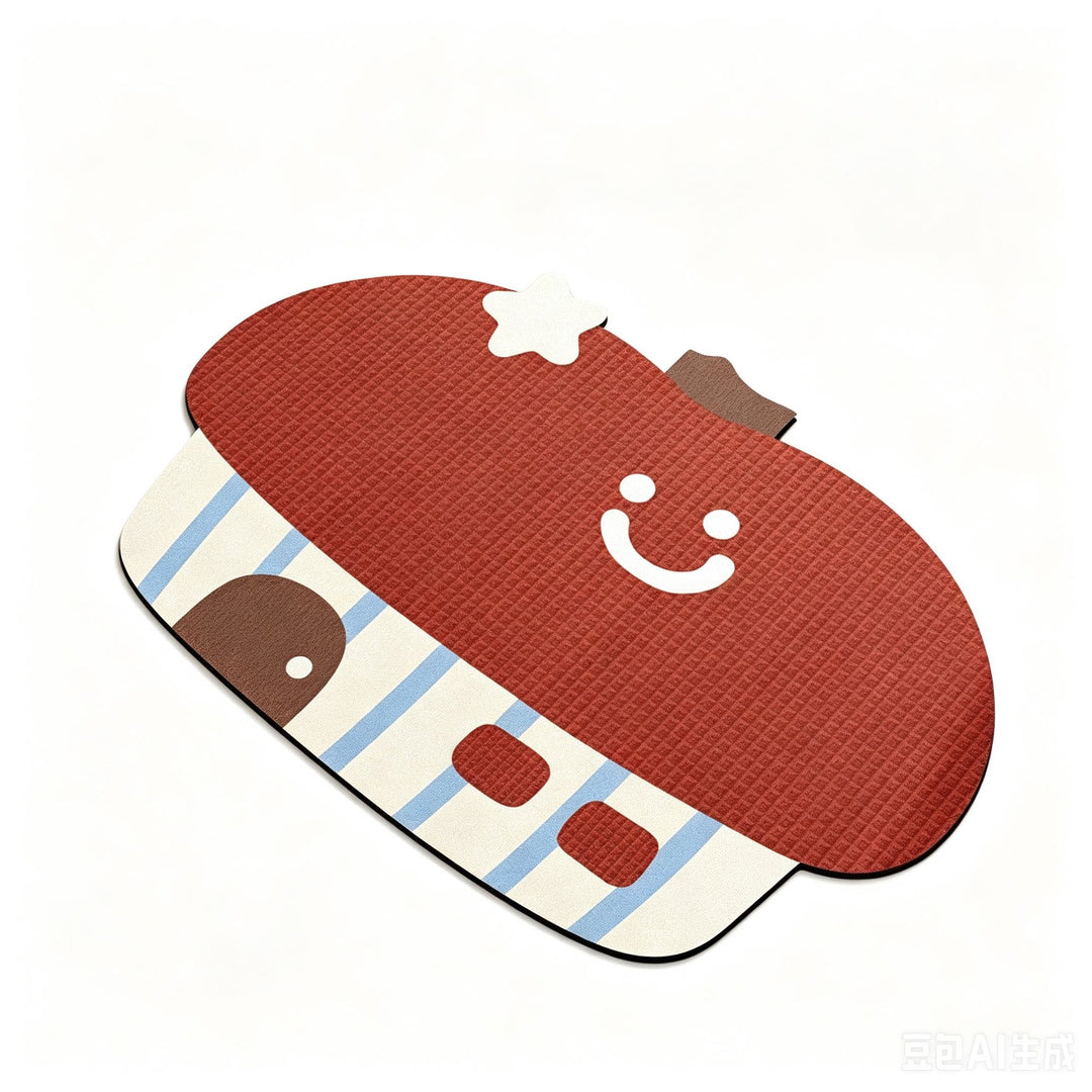 Cute Cartoon-Themed Area Mat