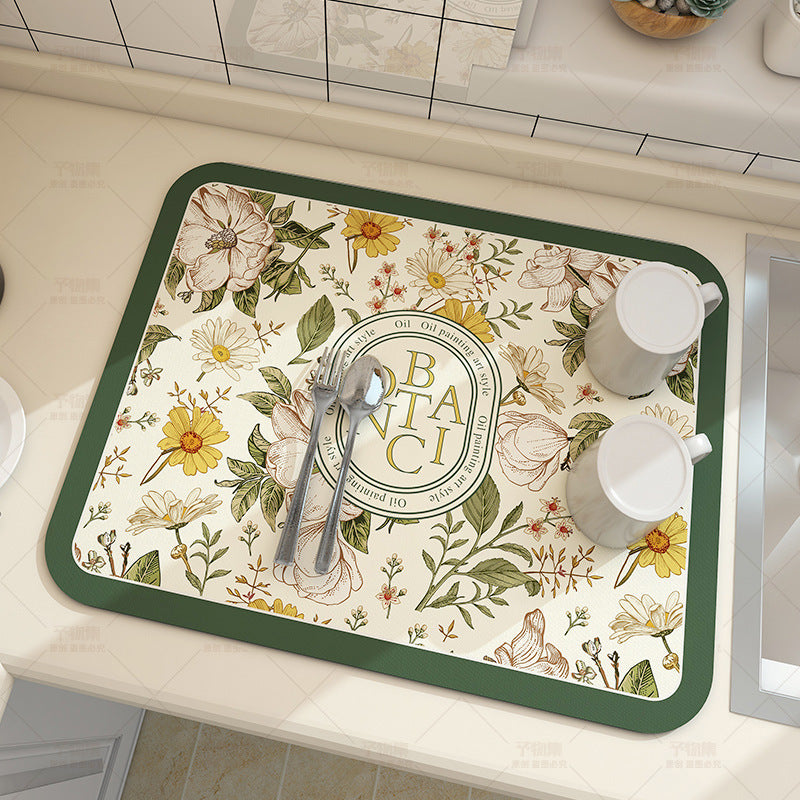 Decorative Floral Dining Placemats Kalsten