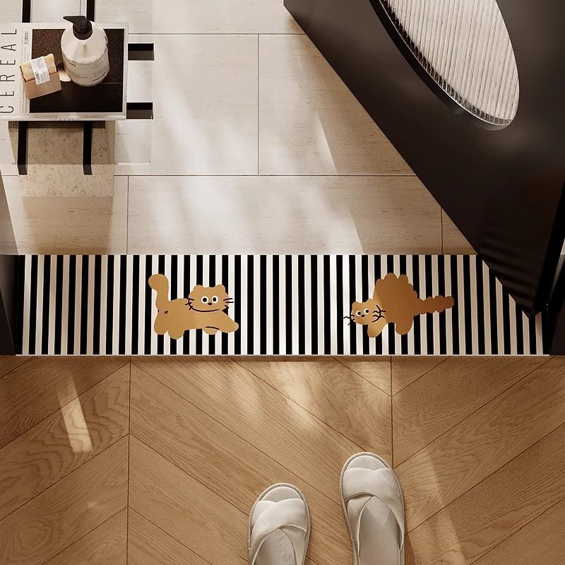 Playful Cat-Themed Door Mat Kalsten