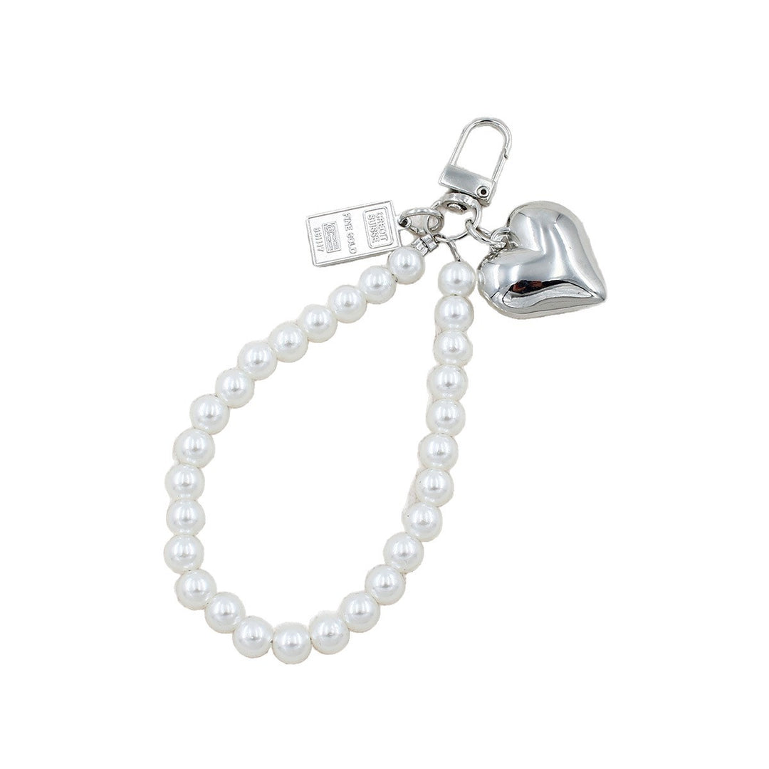 Elegant Pearl Beaded Keychain Kalsten