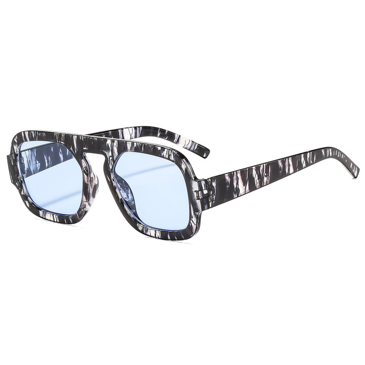 Men's Bold Retro-Inspired Square Sunglasses Kalsten