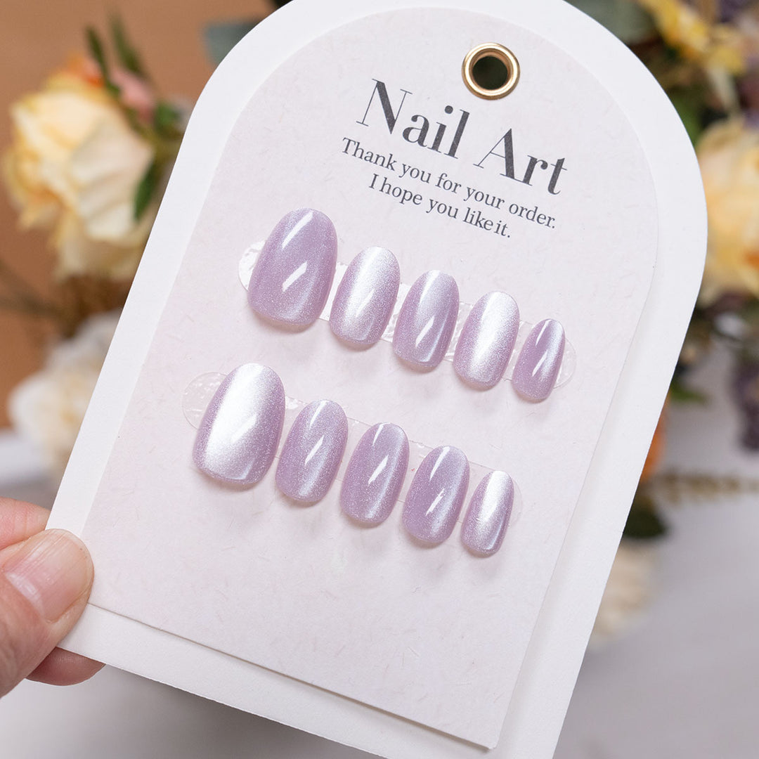 Sparkling Glitter Press-On Nail Set
