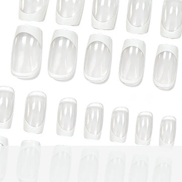Elegant French Tip Acrylic Nail Enhancements Kalsten 1789915565