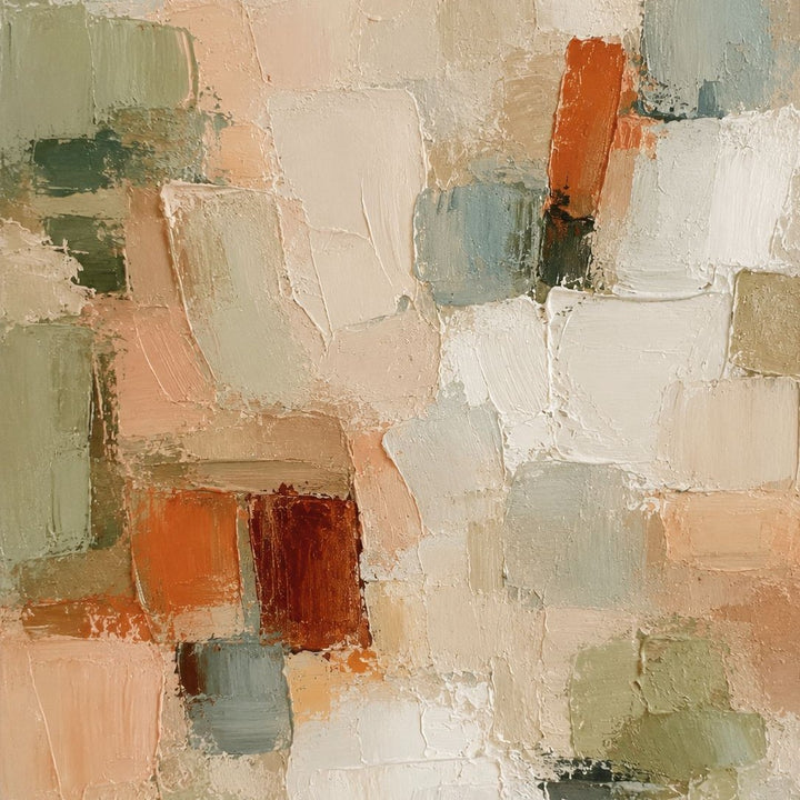 Abstract Textured Canvas Artwork for Home