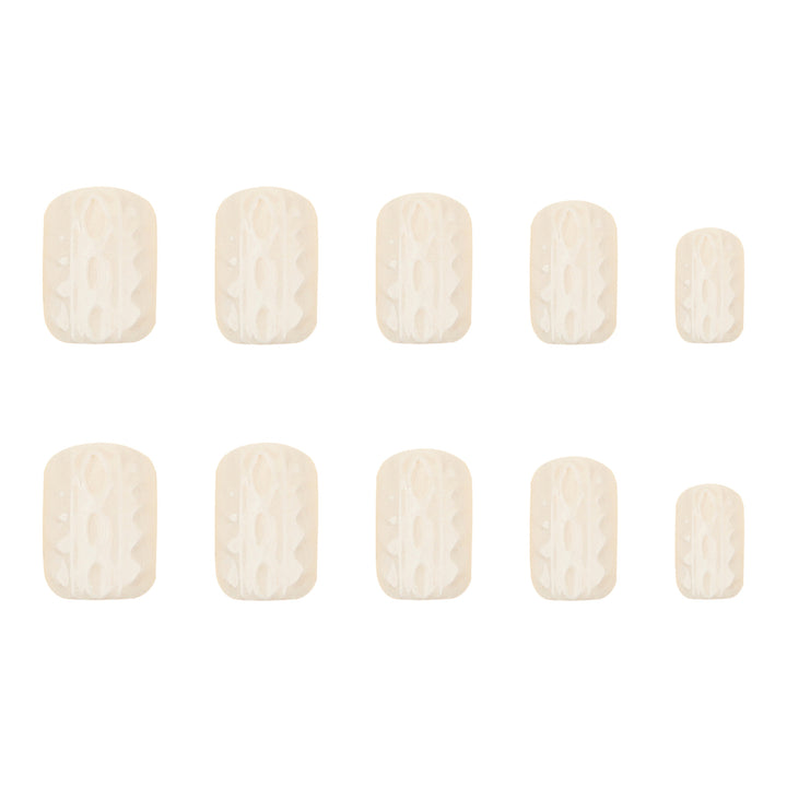 Artful Nail Art with Cable Pattern Kalsten