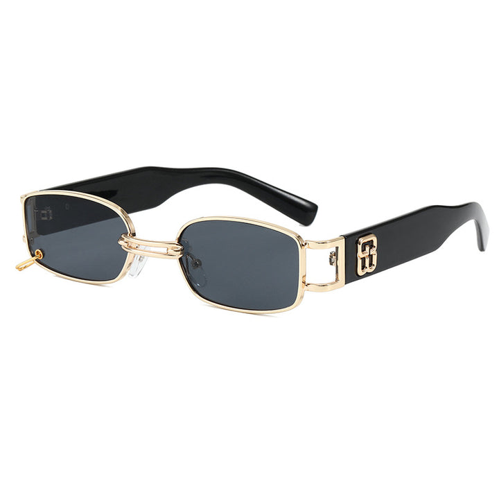 Fashionable sunglasses with unique rectangular frame Kalsten