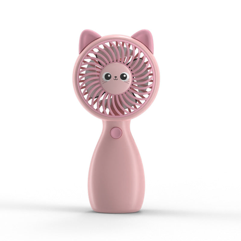 Cute Animal-Themed Portable Handheld Fan Kalsten