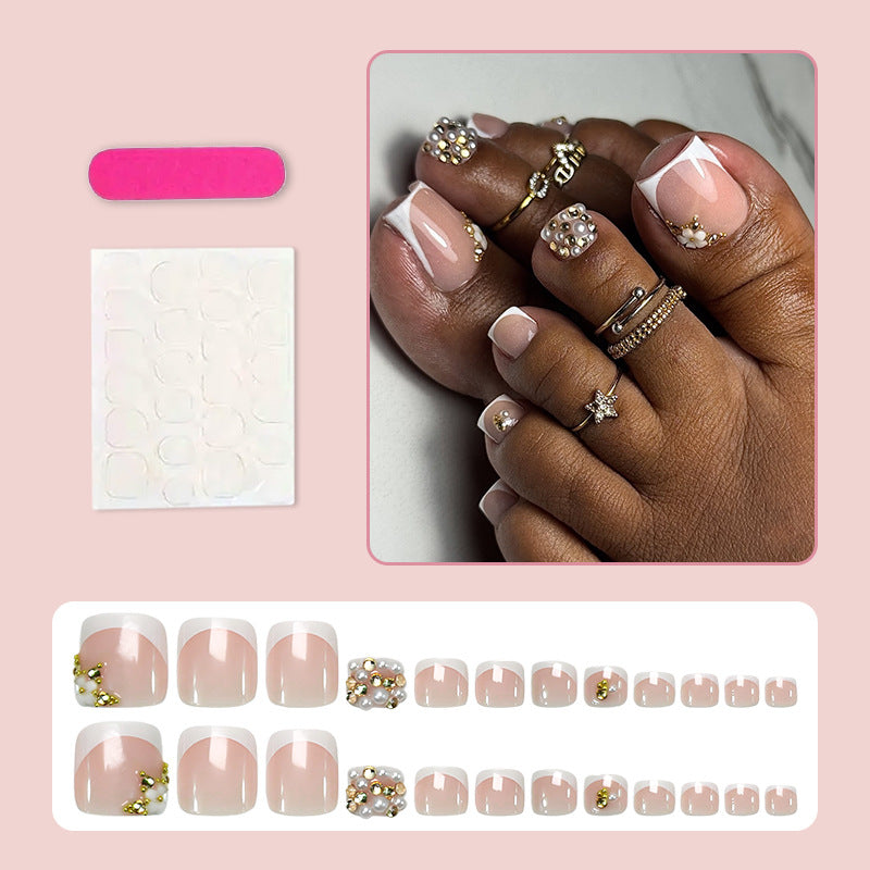 Nail art set with elegant decorations and glamorous details Kalsten