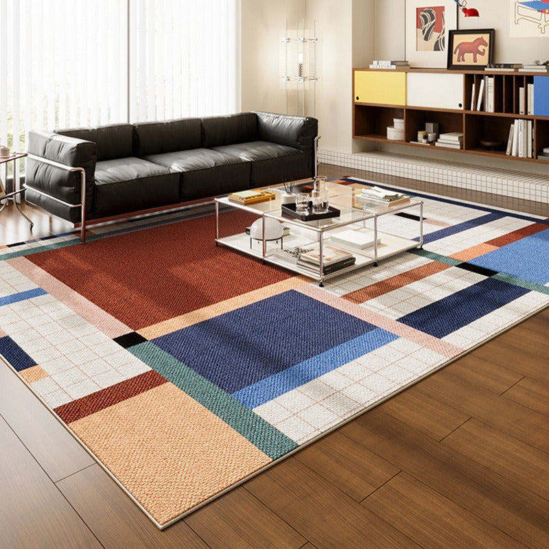 Geometric Pattern Area Rug Kalsten