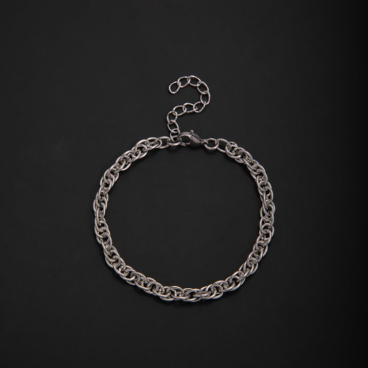 Textured Chain Link Bracelet Kalsten