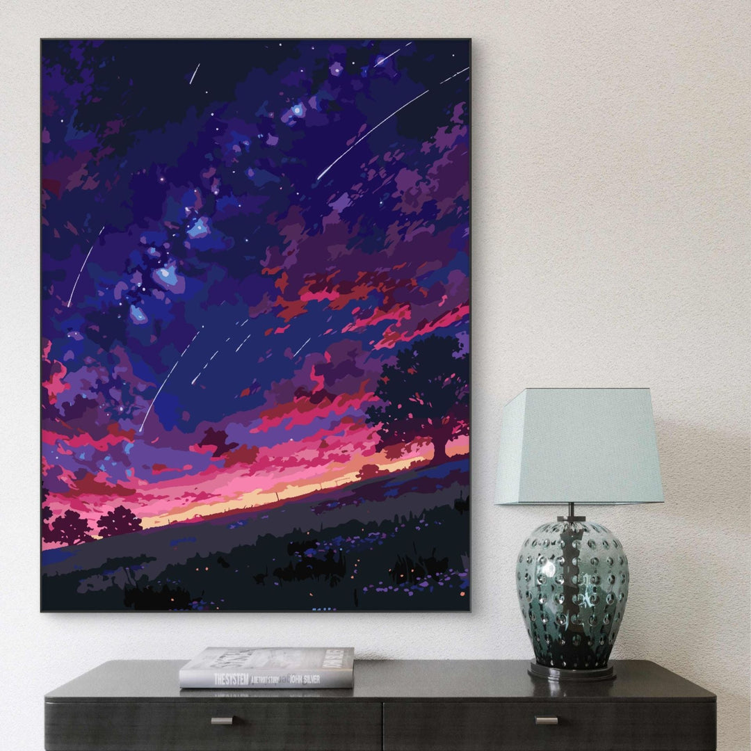 Dreamy Celestial Landscape Canvas Art Kalsten