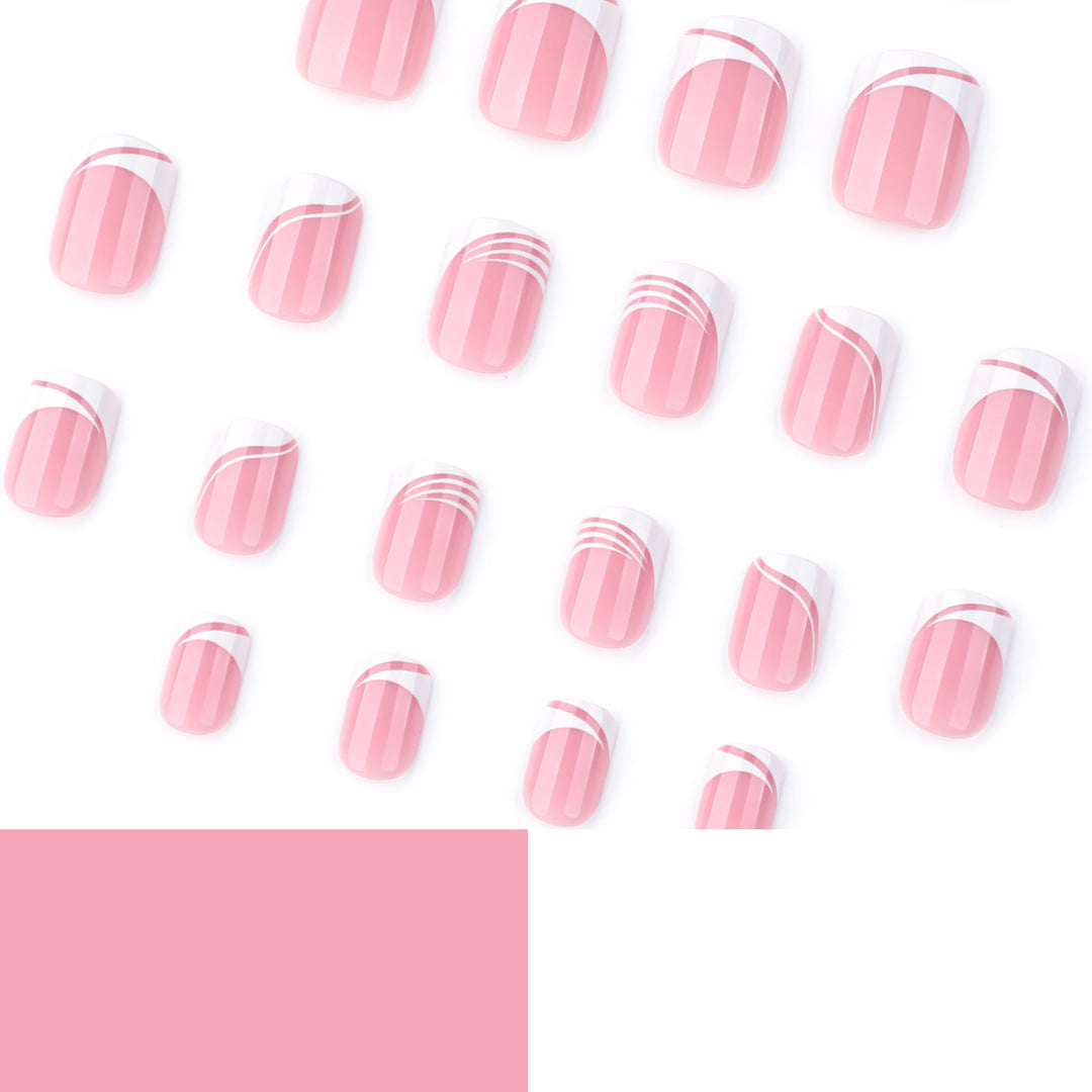 Artful Nail Art with Elegant Lines Kalsten
