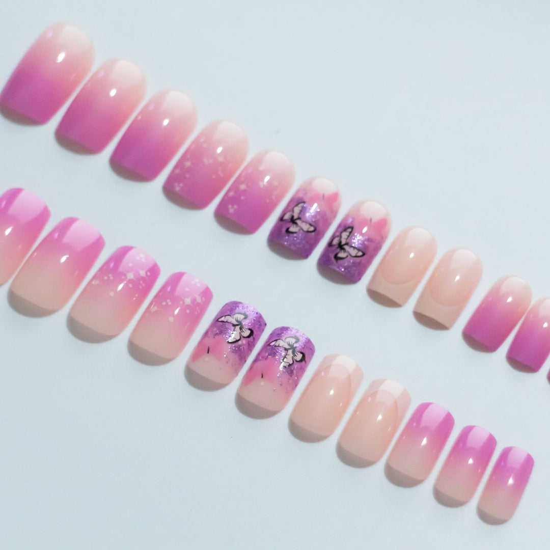 Artistic Butterfly Nail Art Kit
