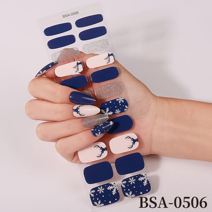 Artistic Floral Nail Wraps