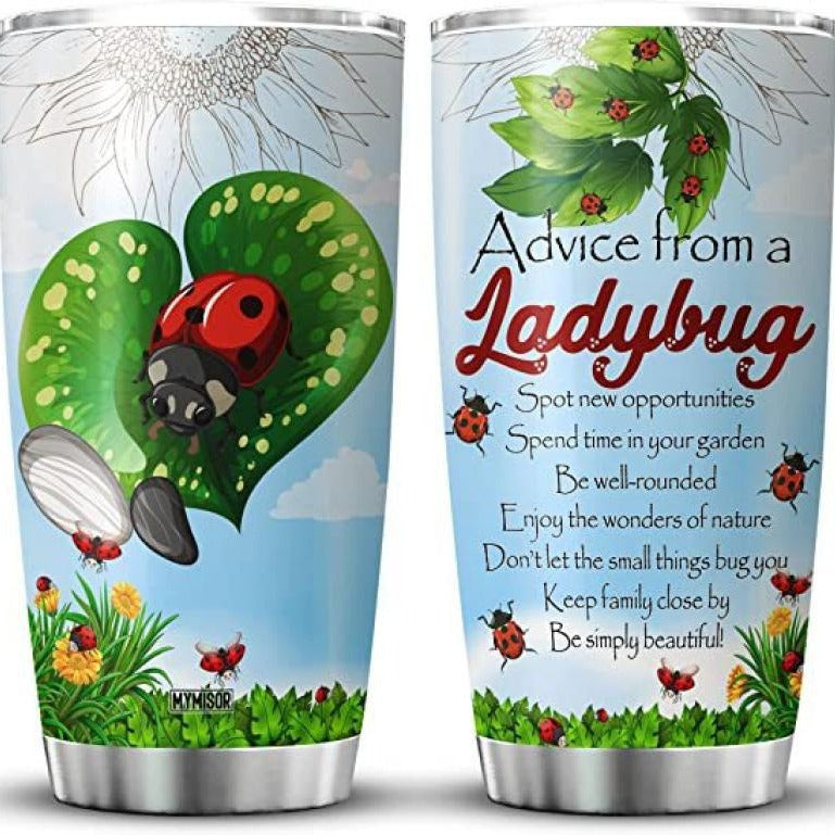 Insulated Stainless Steel Stemless Wine Tumbler With Witty Coworker Quote Laser-Engraved