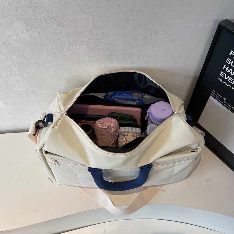 Quilted Multi-Functional Travel Duffel Bag