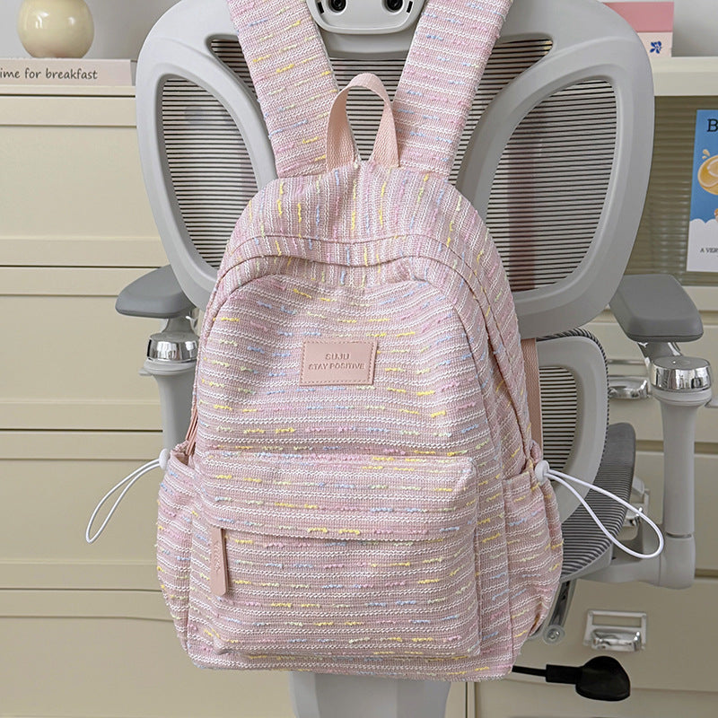 Trendy Textured Backpack Kalsten