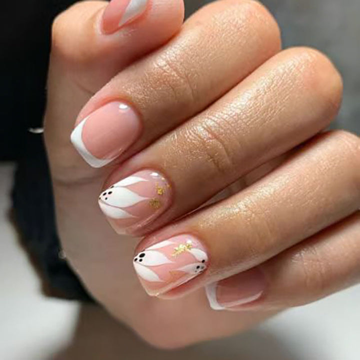 Floral Art Press-On Nails