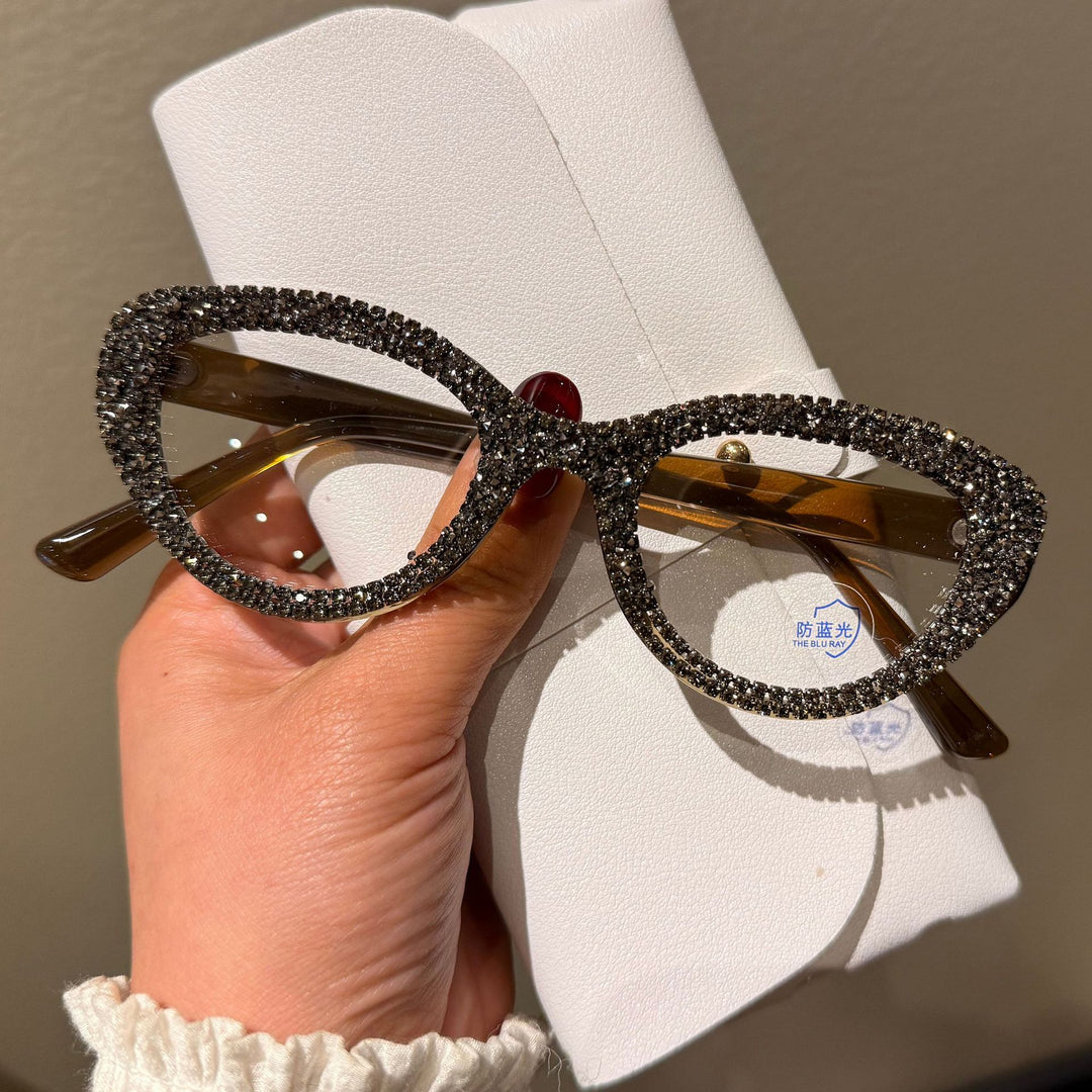 Women Glittering Cat-Eye Sunglasses Kalsten