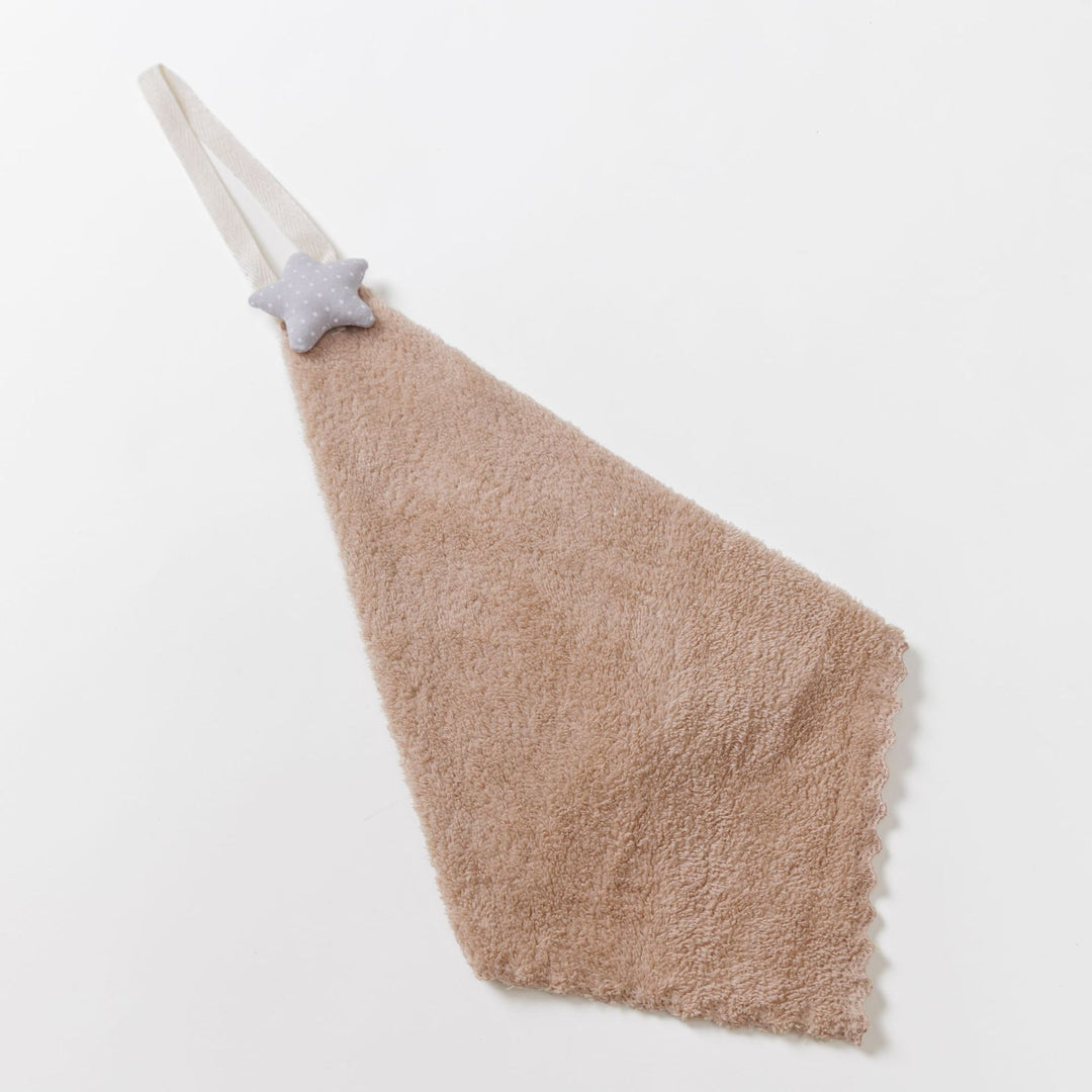 Plush Mouse Hooded Baby Bath Towel with Hanging Loop