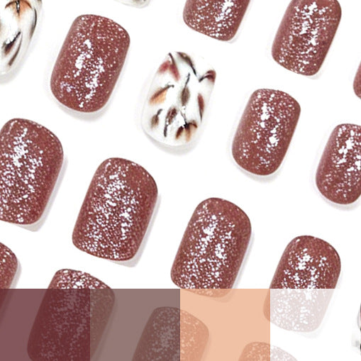 Decorative Fall-Inspired Nail Art Kalsten