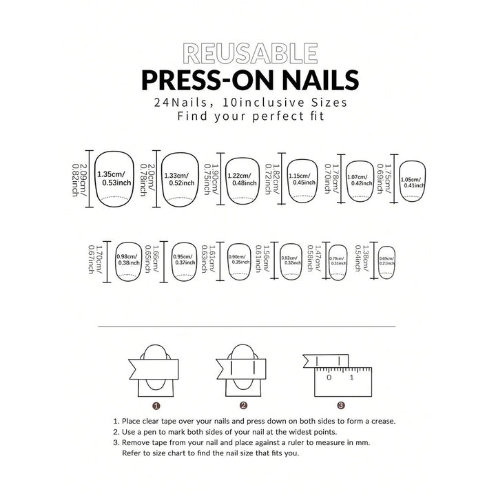 Artificial nails with colorful and creative designs Kalsten