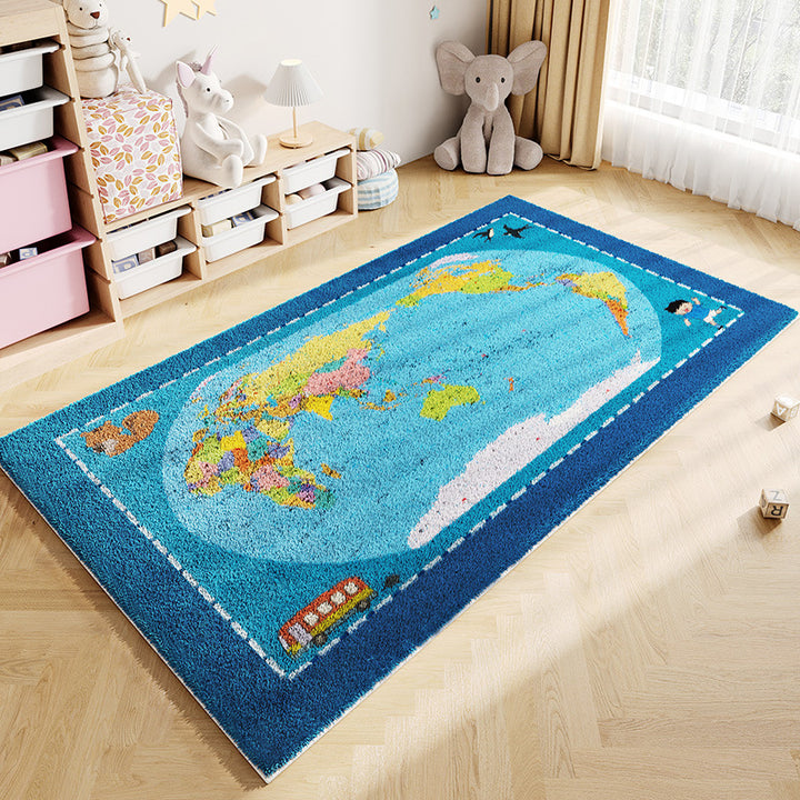 Fun Character Plush Area Rug