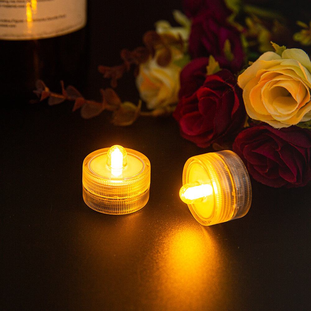 Waterproof Battery-Operated Floating LED Tea Light Set