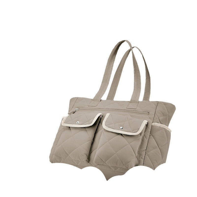 Elegant and Practical Shoulder Bag with Insulated Compartments Kalsten