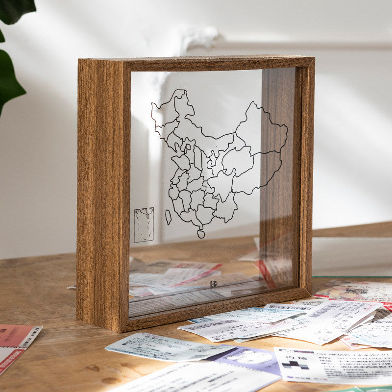 Travel Memories Shadow Box Frame