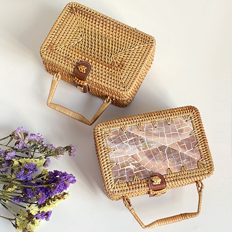 Handwoven basket bag Kalsten