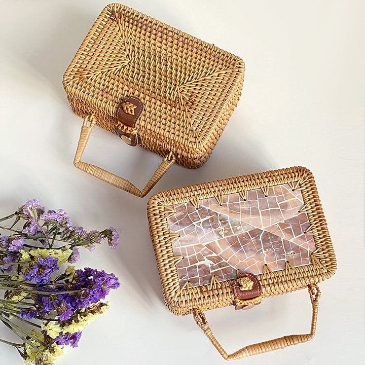Handwoven basket bag Kalsten