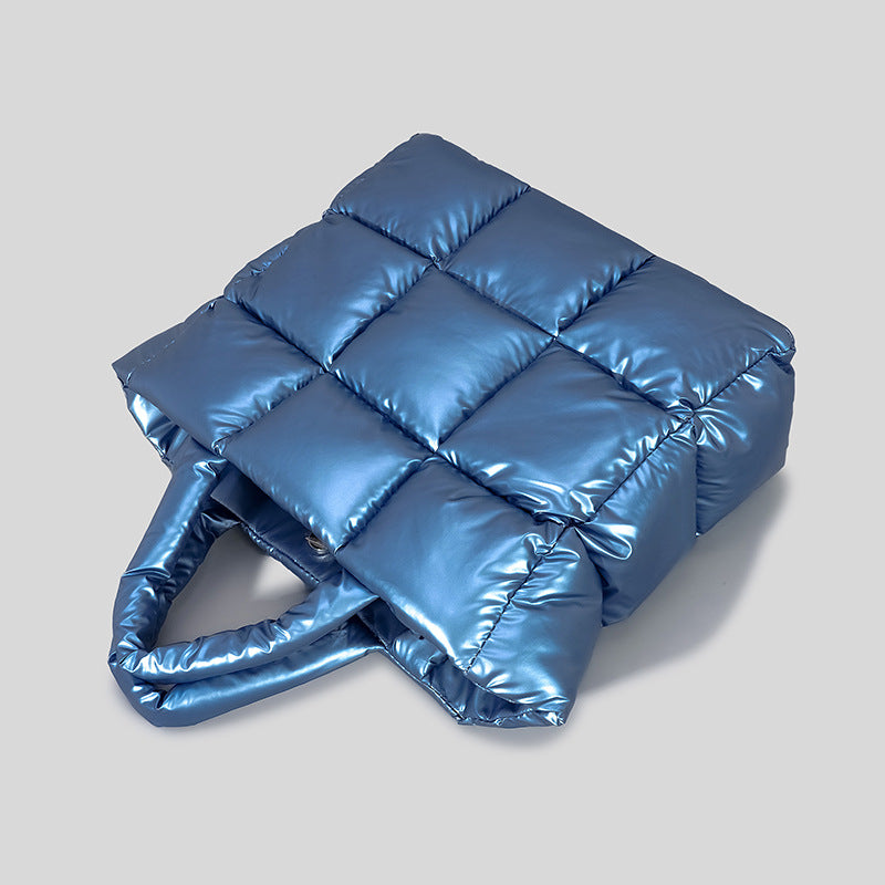 Padded Puffer Tote Bag