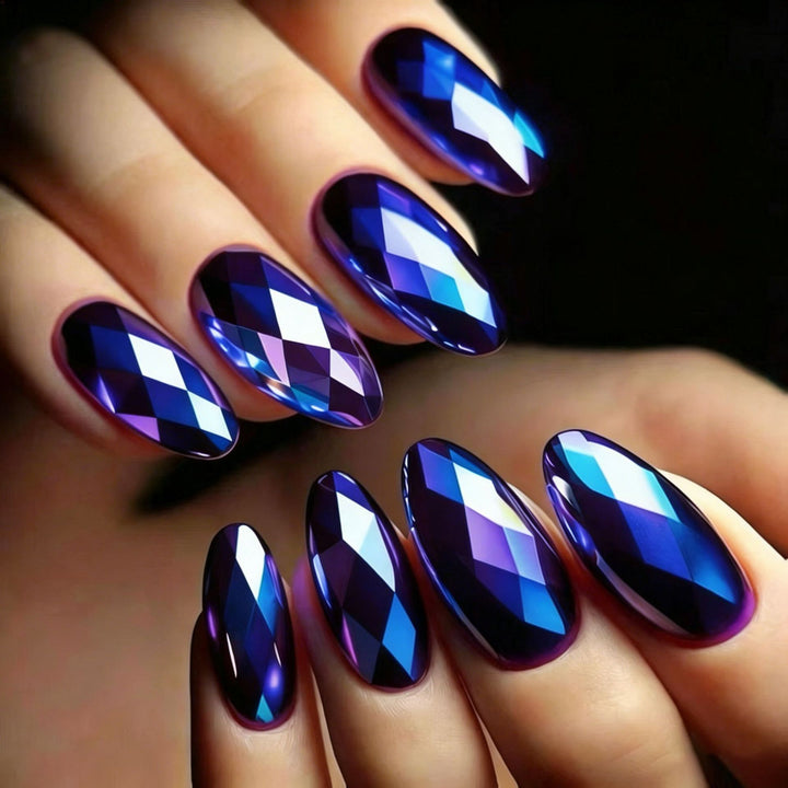 Shiny artificial nails Kalsten