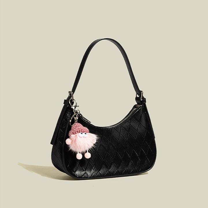Stylish Quilted Hobo Bag Kalsten