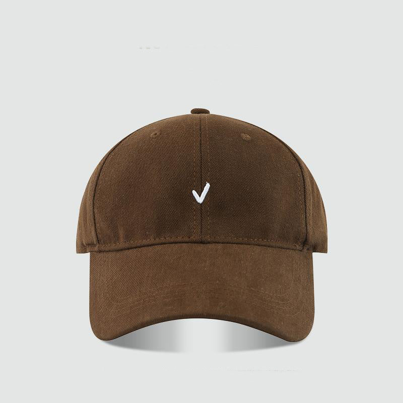 Vintage-Inspired Cotton Twill Baseball Cap