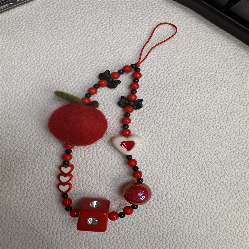 Playful Beaded Phone Charm Kalsten