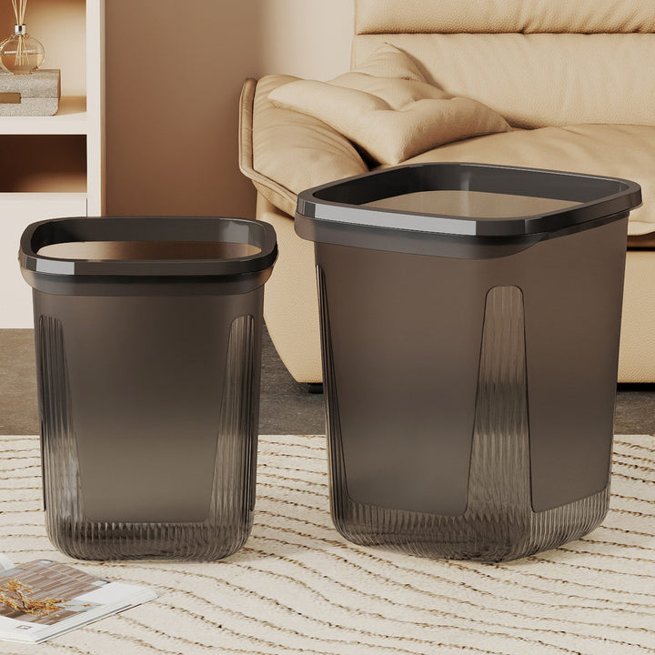 Ladies modern and elegant waste bin with non-slip bottom and ergonomic handle Kalsten